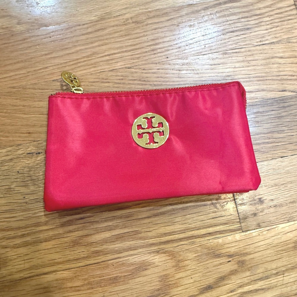 Tory Burch Red Nylon wallet